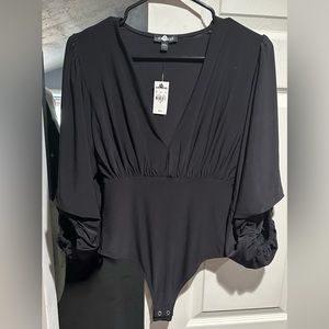 EXPRESS SMALL BLACK BODYSUIT. NWT!! Brand new!! # 25